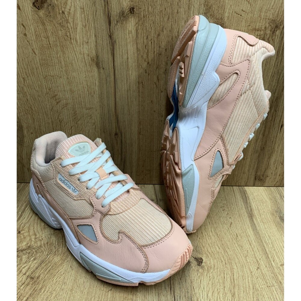 adidas Women's Falcon Glow Pink Running Sneaker Shoes EE5122 Low-Top Size 8.5